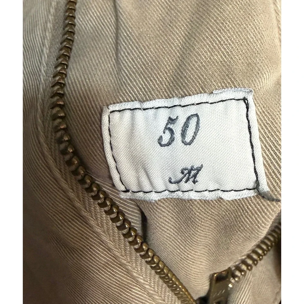 Masons Forte Dei Marmi New York Chinos Mens 50 Khaki Tan Slim Fit Pants Italy